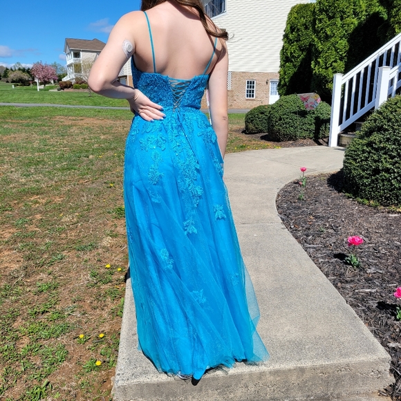 JJ's House Ocean Blue Dress - Picture 12 of 13